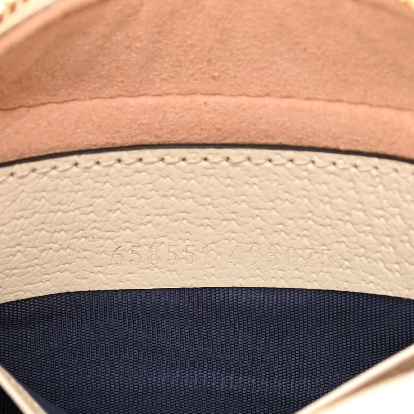 GG Supreme Monogram Textured Dollar Calfskin Web Mini Ophidia Half Moon Hobo Beige Ebony Mystic White