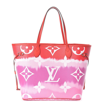 Louis Vuitton Monogram Escale Neverfull MM Rouge 1 of 10