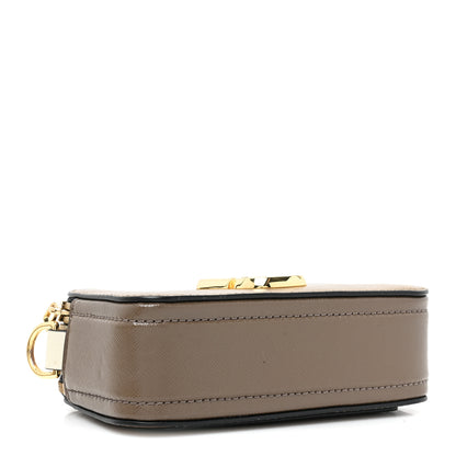 Marc Jacobs Saffiano Small Snapshot Camera Bag Sandcastle 4 of 9