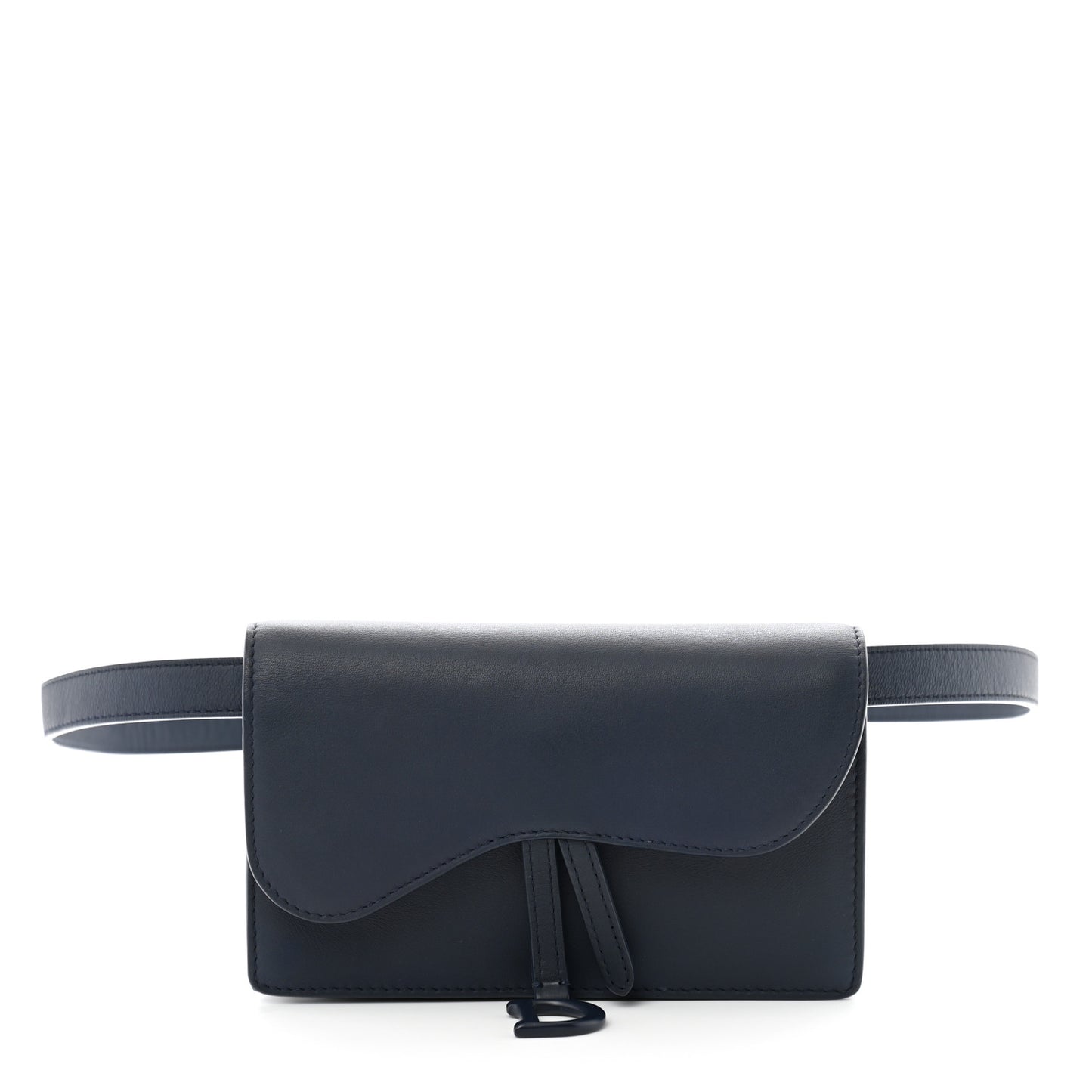 Ultra Matte Calfskin Belt Bag Navy