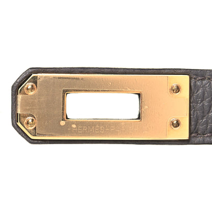 Hermes Togo Birkin 25 Etain 29 of 34