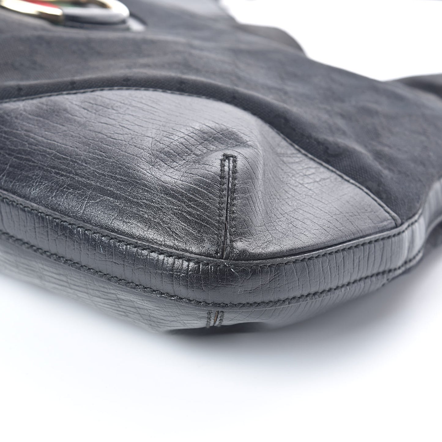 Monogram Web Hasler Hobo Black