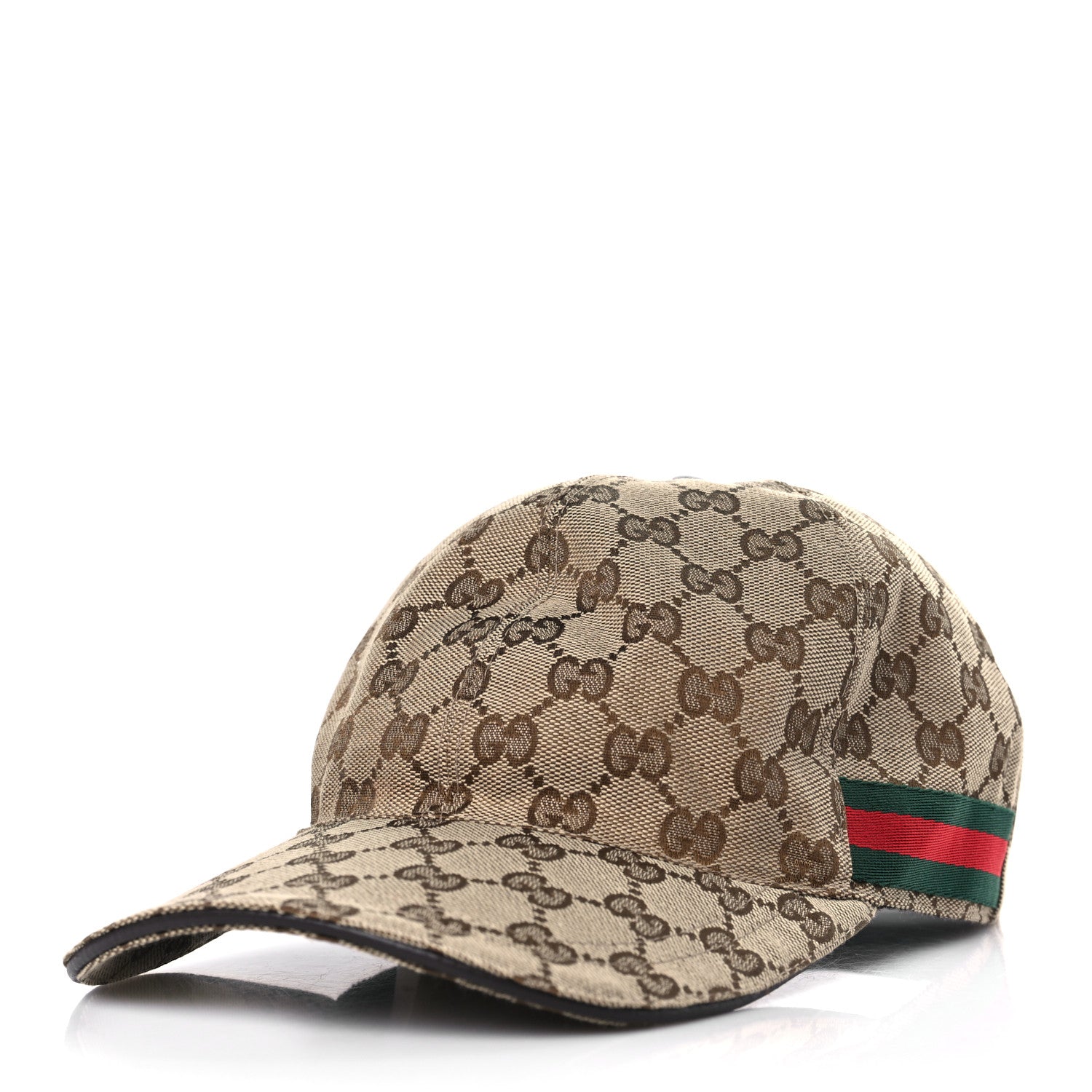 Gucci Monogram Web Baseball Hat S Beige Cocoa 1 of 8