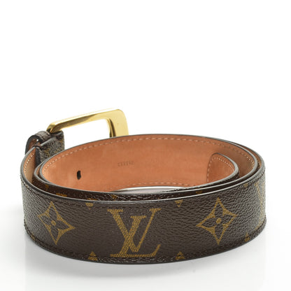 Louis Vuitton Monogram Ellipse Belt 80 32 3 of 10