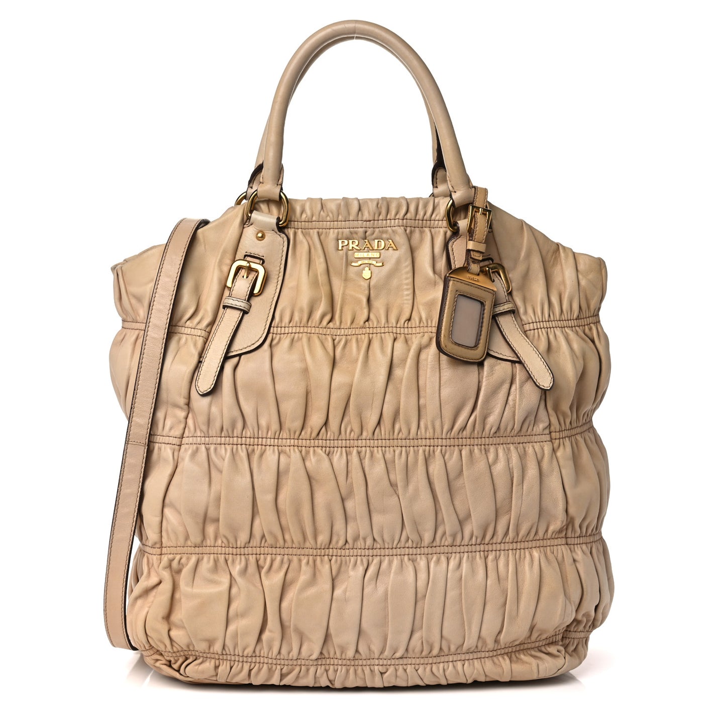 Nappa Gaufre Tote Cammeo