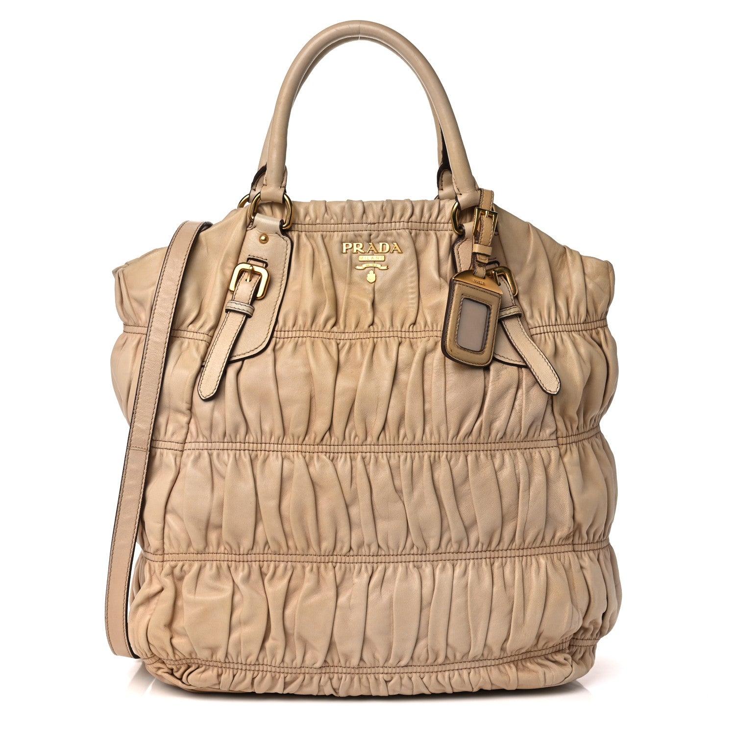 Prada Nappa Gaufre Tote Cammeo 1 of 19