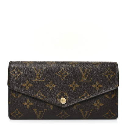 Louis Vuitton Monogram Sarah Wallet NM 1 of 12
