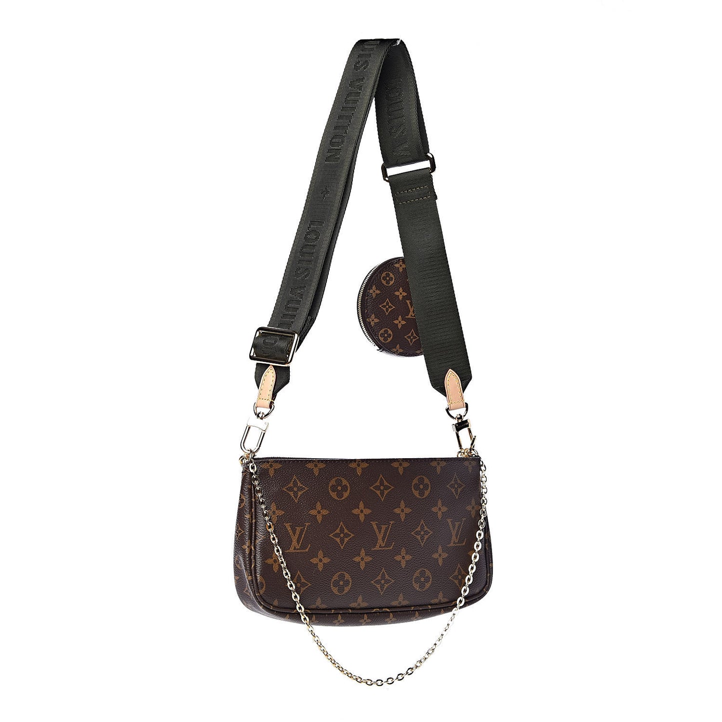 Monogram Multi Pochette Accessories Kaki