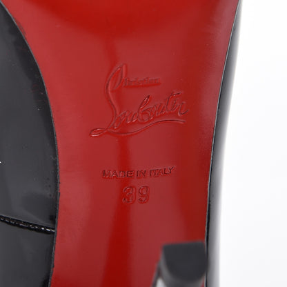 Christian Louboutin Patent Very Prive 120 Pumps 39 Black 6 of 8