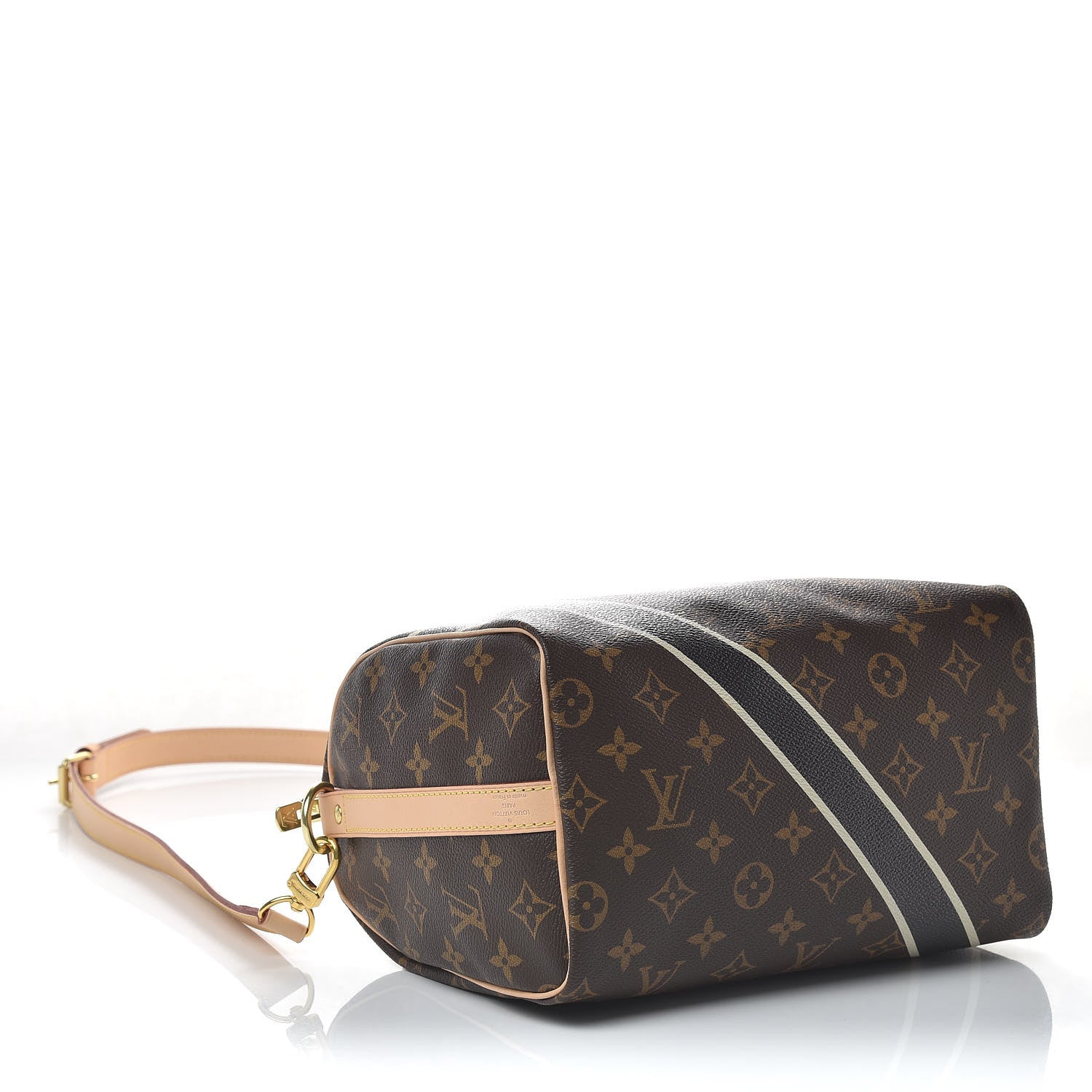 Louis Vuitton Monogram My LV Heritage Speedy Bandouliere 25 Black Ivory 4 of 10