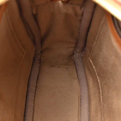 MCM Visetos Monogram Small Aren Crossbody Cognac 14 of 14