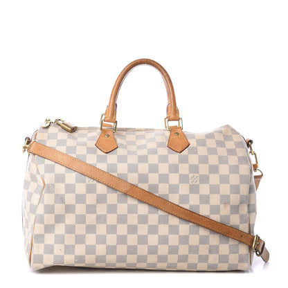 Louis Vuitton Damier Azur Speedy Bandouliere 35 1 of 14