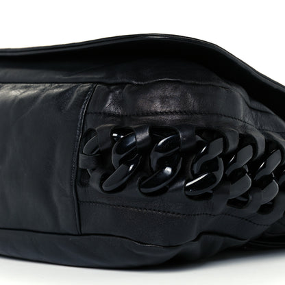 Chanel Calfskin Modern Chain Hobo Flap Black 10 of 10