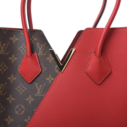 Louis Vuitton Calfskin Monogram Kimono Tote Cherry 8 of 9
