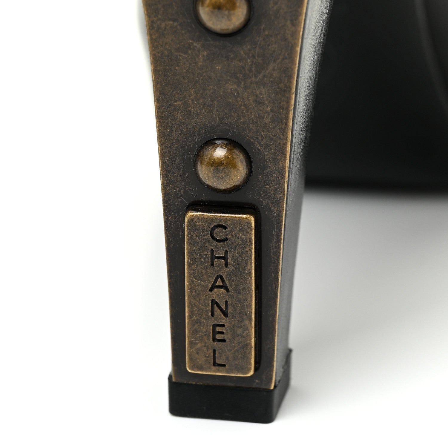Chanel Lambskin Booties 37.5 Black 12 of 14