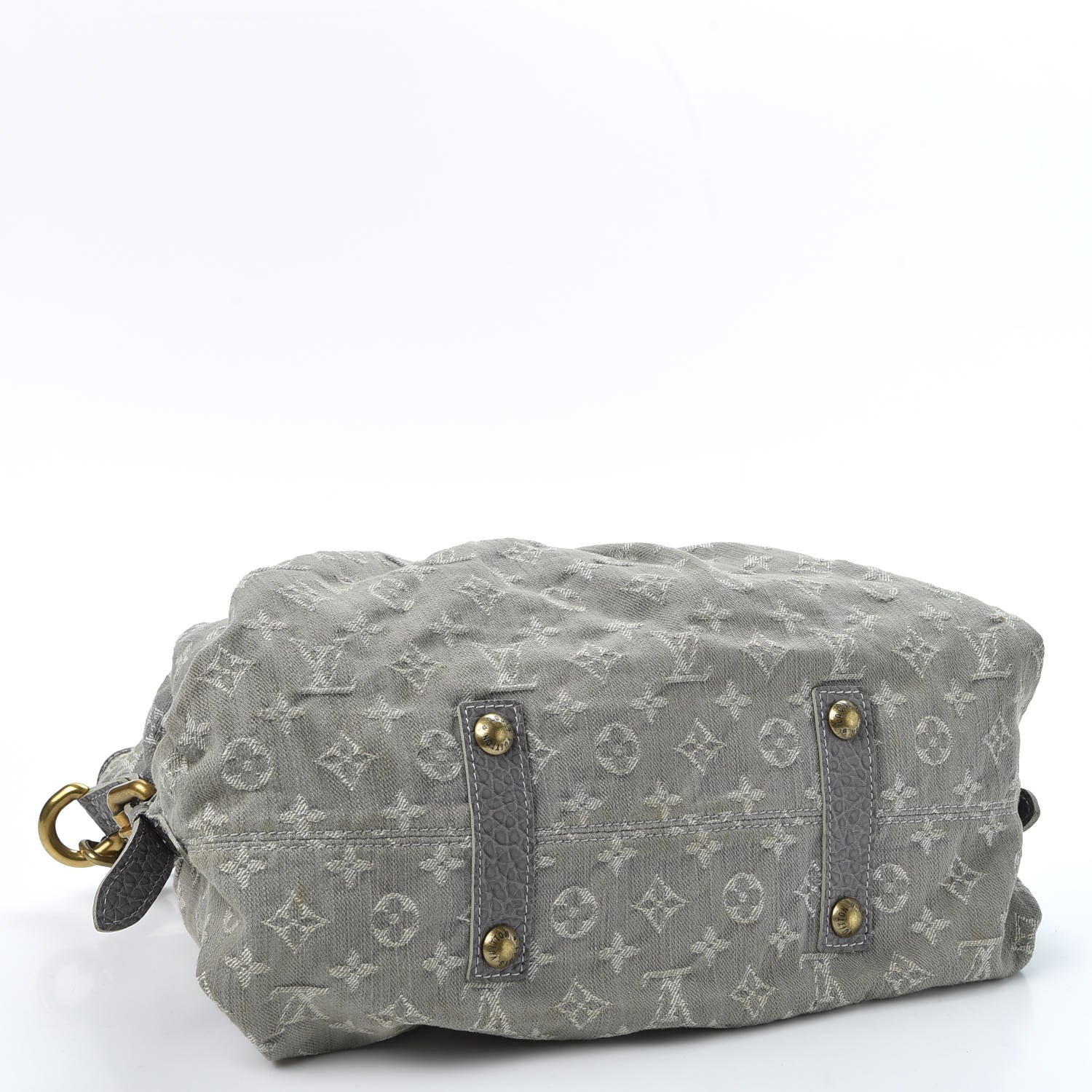Louis Vuitton Denim Neo Cabby MM Grey 3 of 13