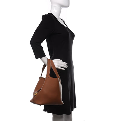 Hermes Taurillon Clemence Picotin Lock 22 MM Gold 2 of 11