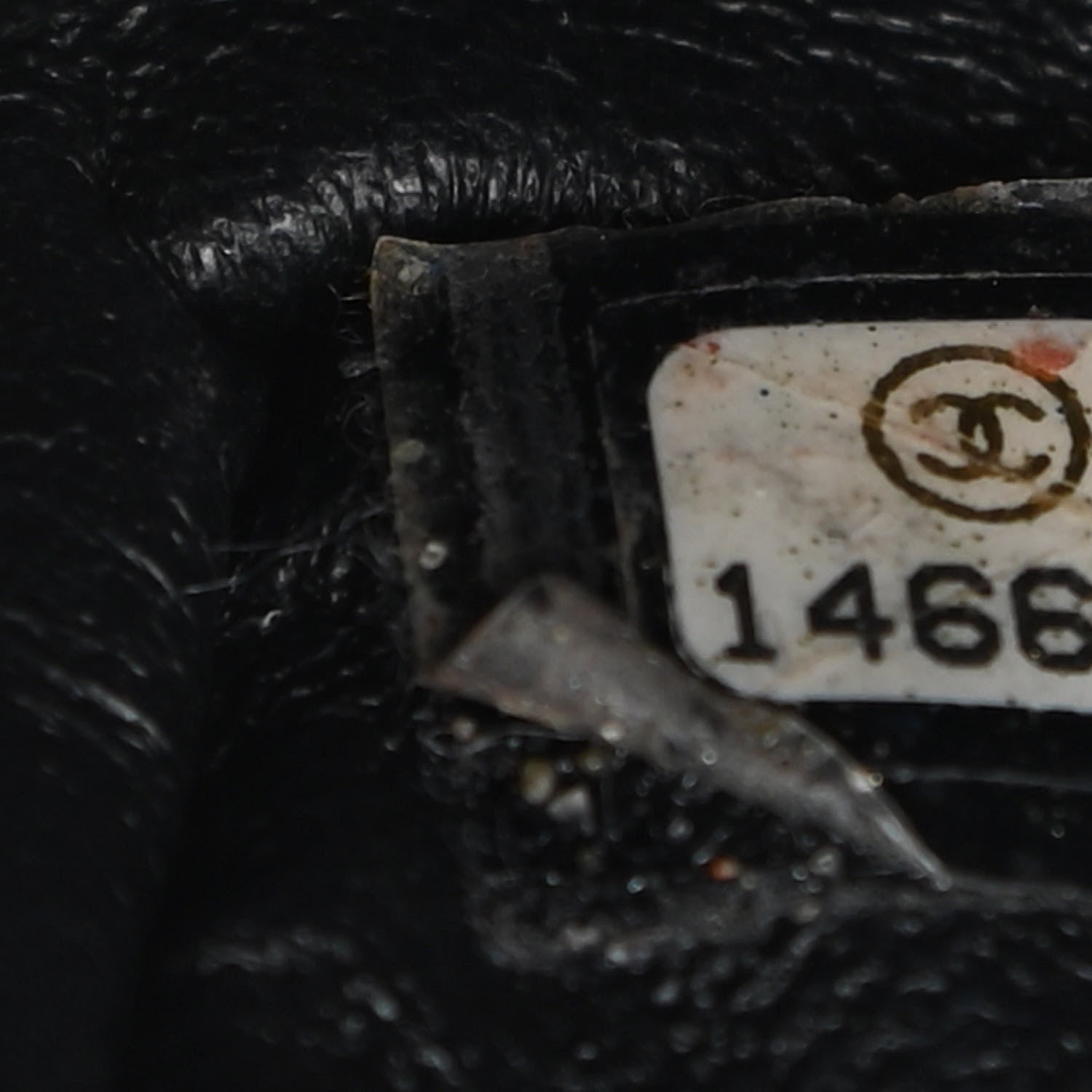 Chanel Crinkled Patent Quilted 2.55 Reissue Mini Flap Black 6 of 19