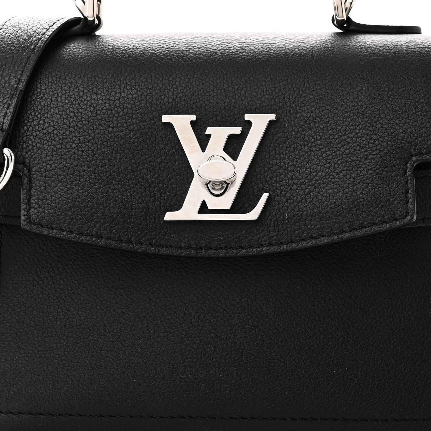Calfskin Lockme Ever Mini Black
