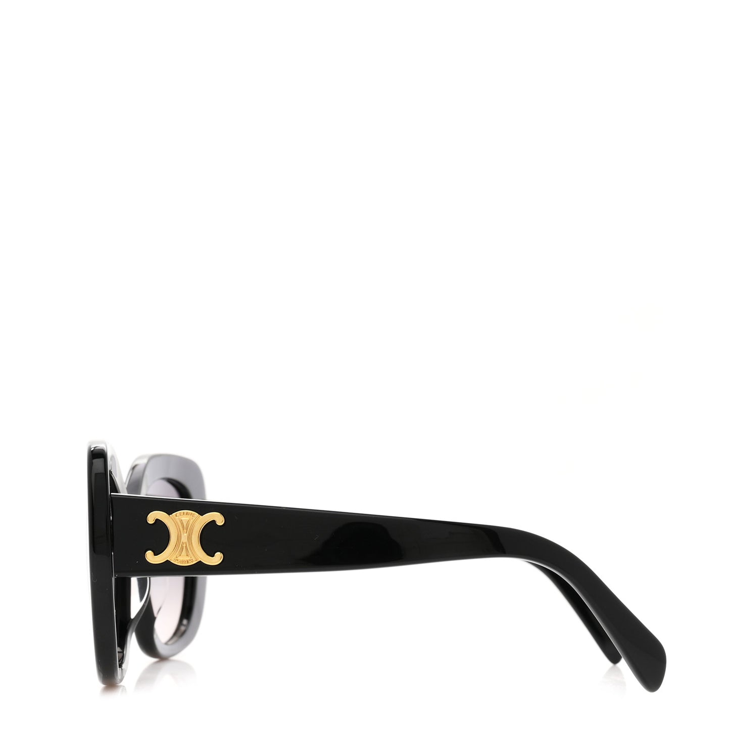 Acetate Triomphe 01 Square Sunglasses CL 40226U Black