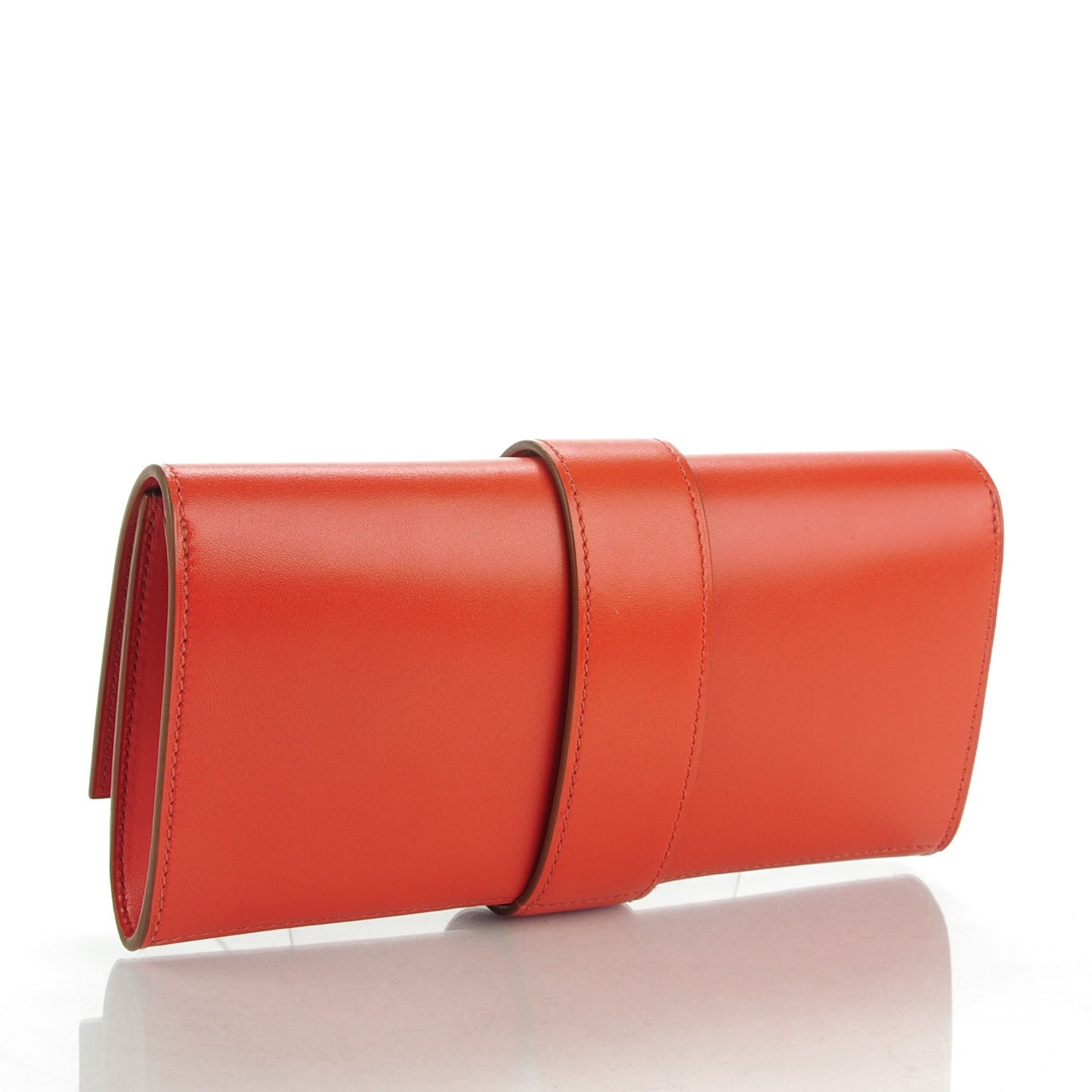 Tadelakt Medor Clutch 23 Sanguine