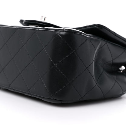 Chanel Lambskin Quilted Mini Square Flap Black 9 of 9