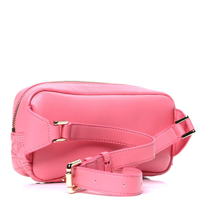 Versace Nappa Barocco Quilted Vanitas Medea Belt Bag Pink 2 of 5