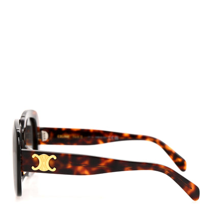 Celine Acetate Triomphe 01 Sunglasses CL40262U Tortoise 3 of 8