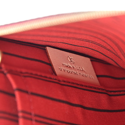 Louis Vuitton Monogram Neverfull MM GM Pochette Cherry 7 of 9