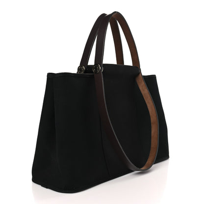 Hermes Toile Cabag 39 Black 3 of 9
