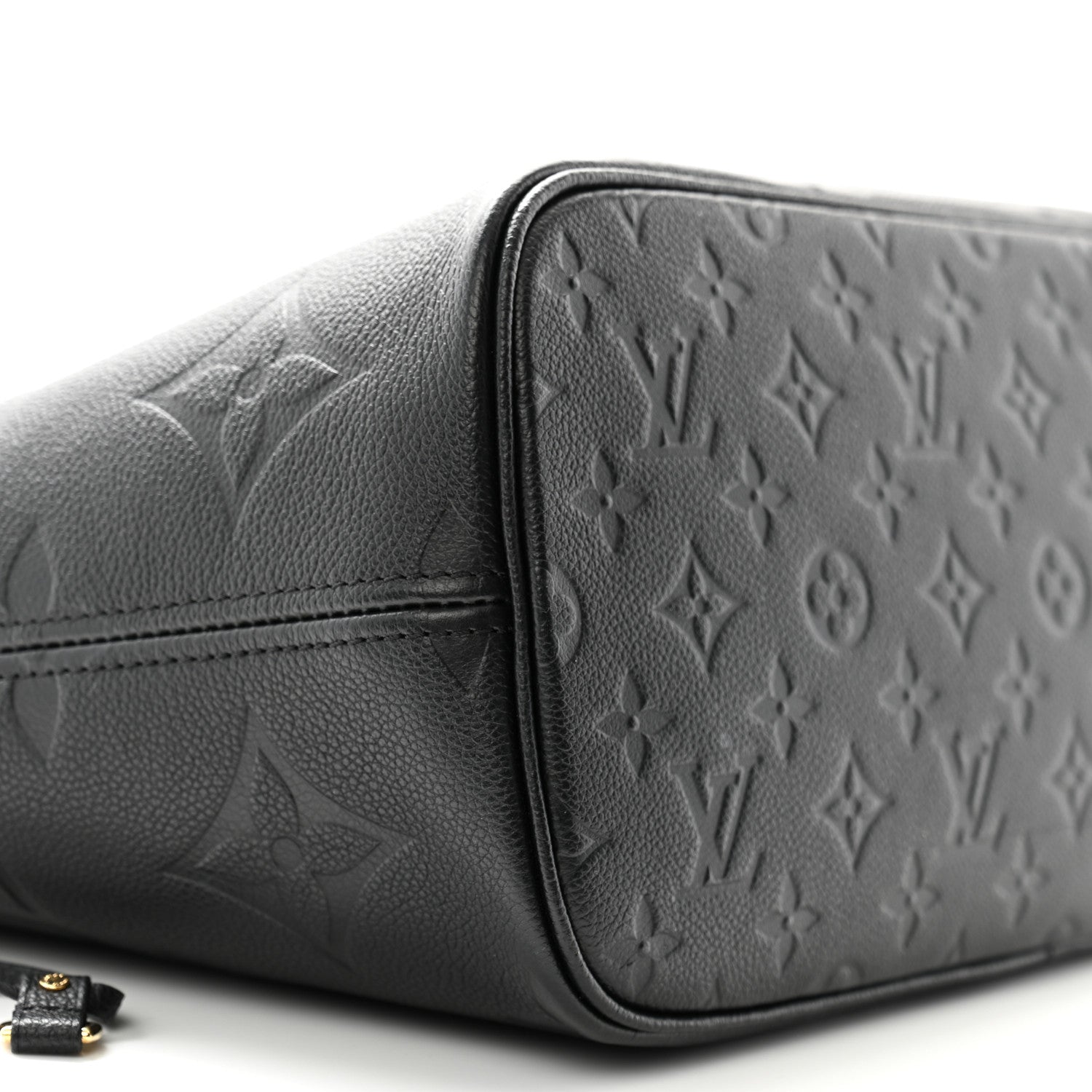 Louis Vuitton Empreinte Monogram Giant Neverfull MM Black 9 of 10