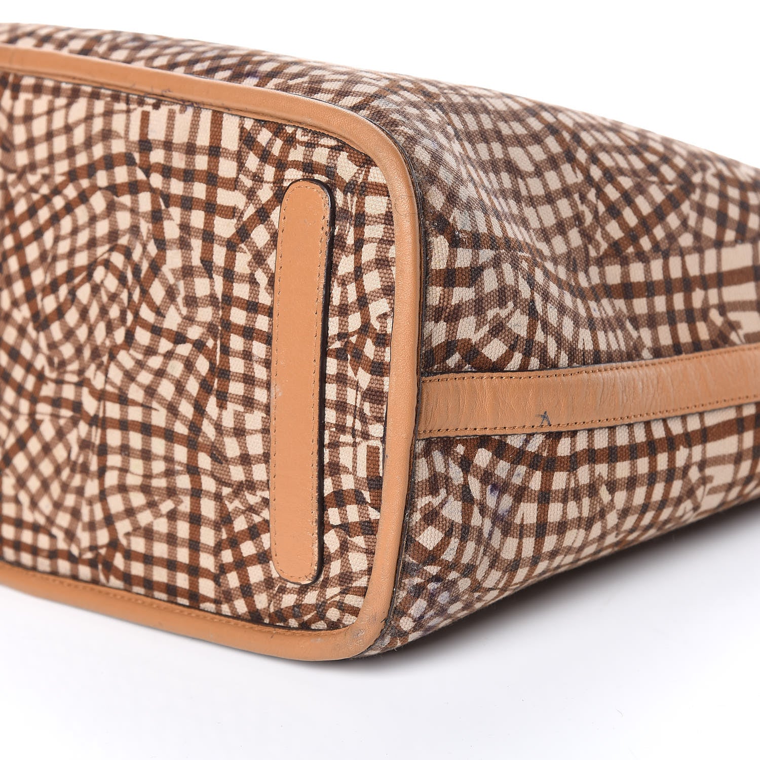 MCM Visetos Medium Liz Reversible Shopper Tote Cognac 20 of 23
