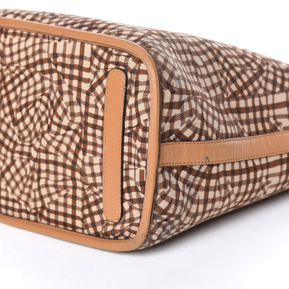 MCM Visetos Medium Liz Reversible Shopper Tote Cognac 20 of 23