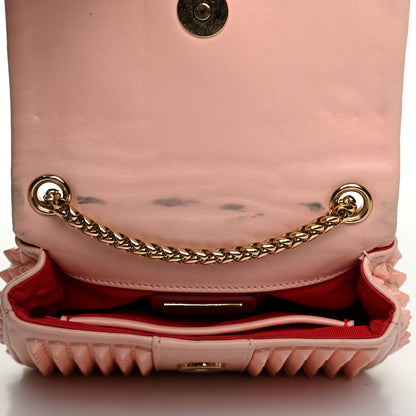 Christian Louboutin Calfskin Spiked Sweety Charity Crossbody Bag Jupon Pink 10 of 11