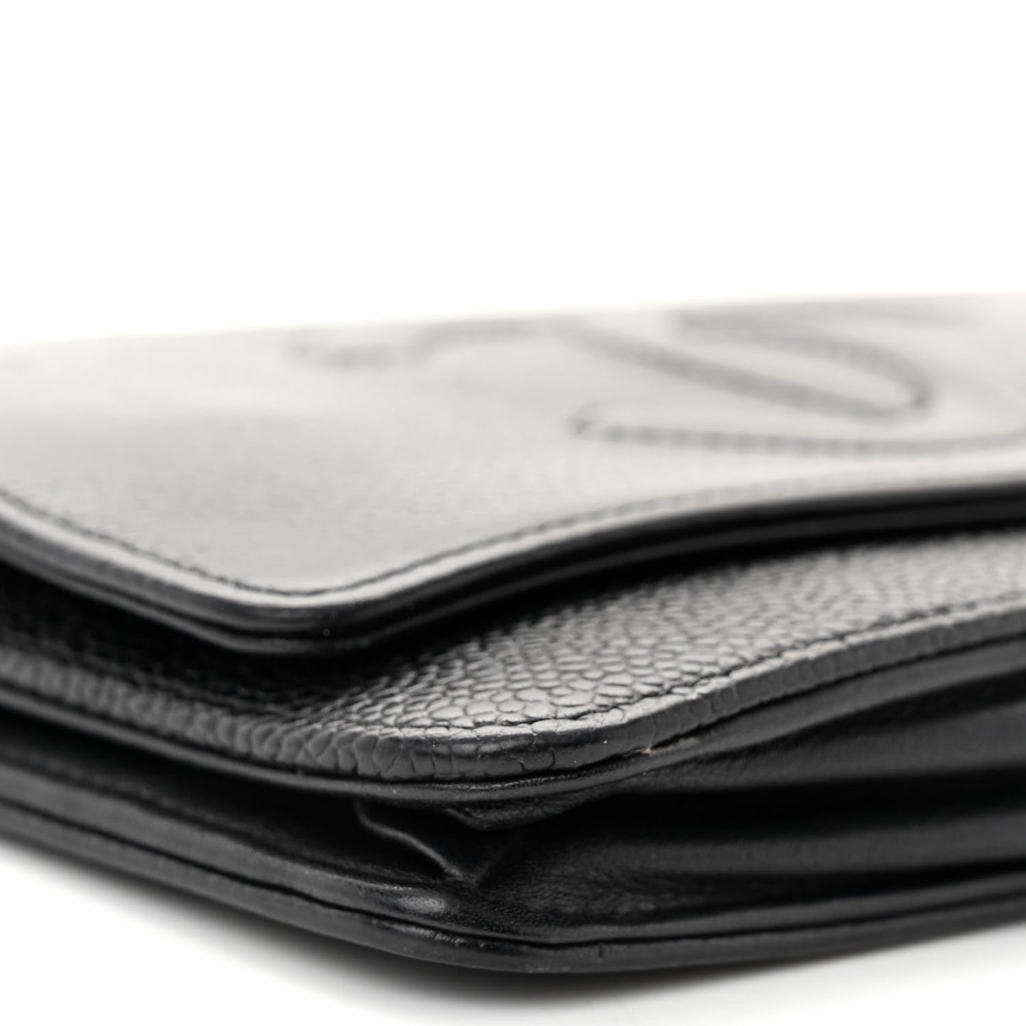 Caviar Timeless CC Wallet on Chain WOC Black