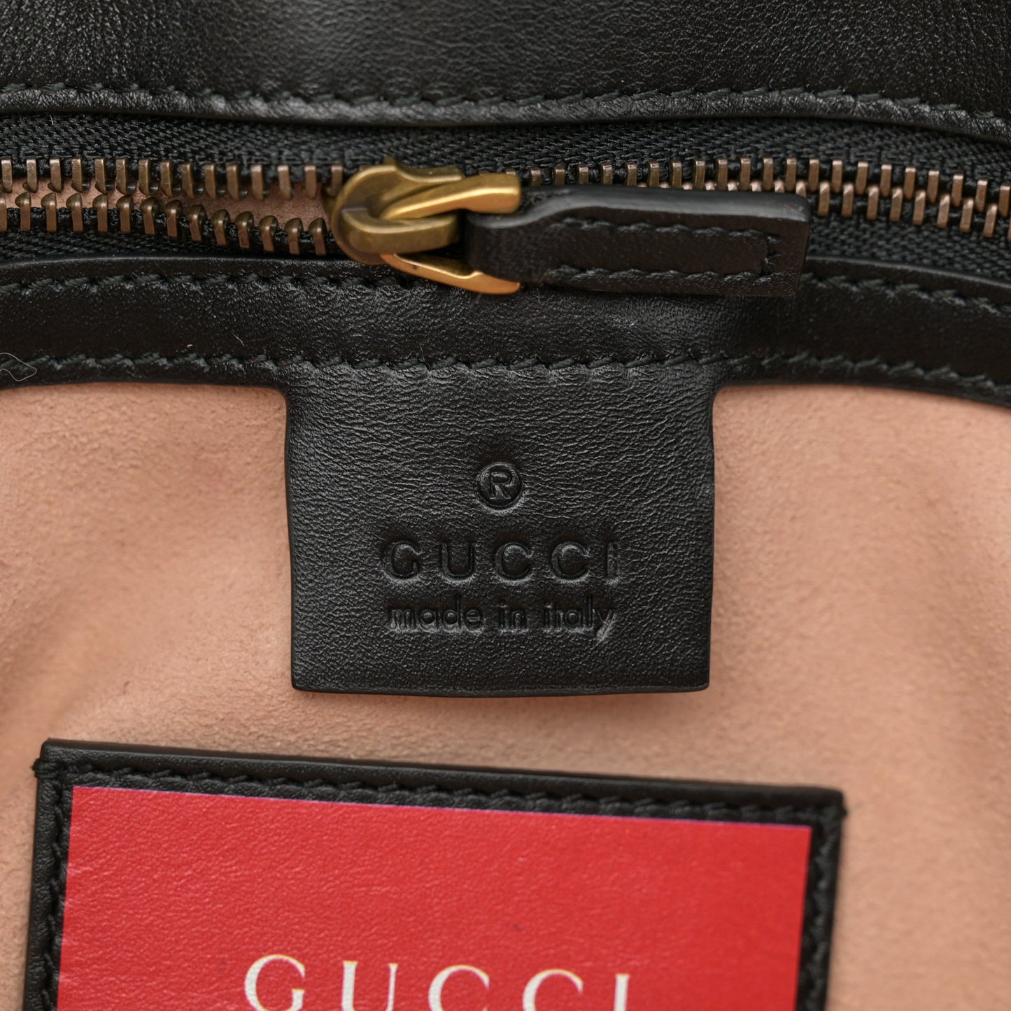 Calfskin Matelasse Studded Small Pearly GG Marmont Shoulder Bag Black