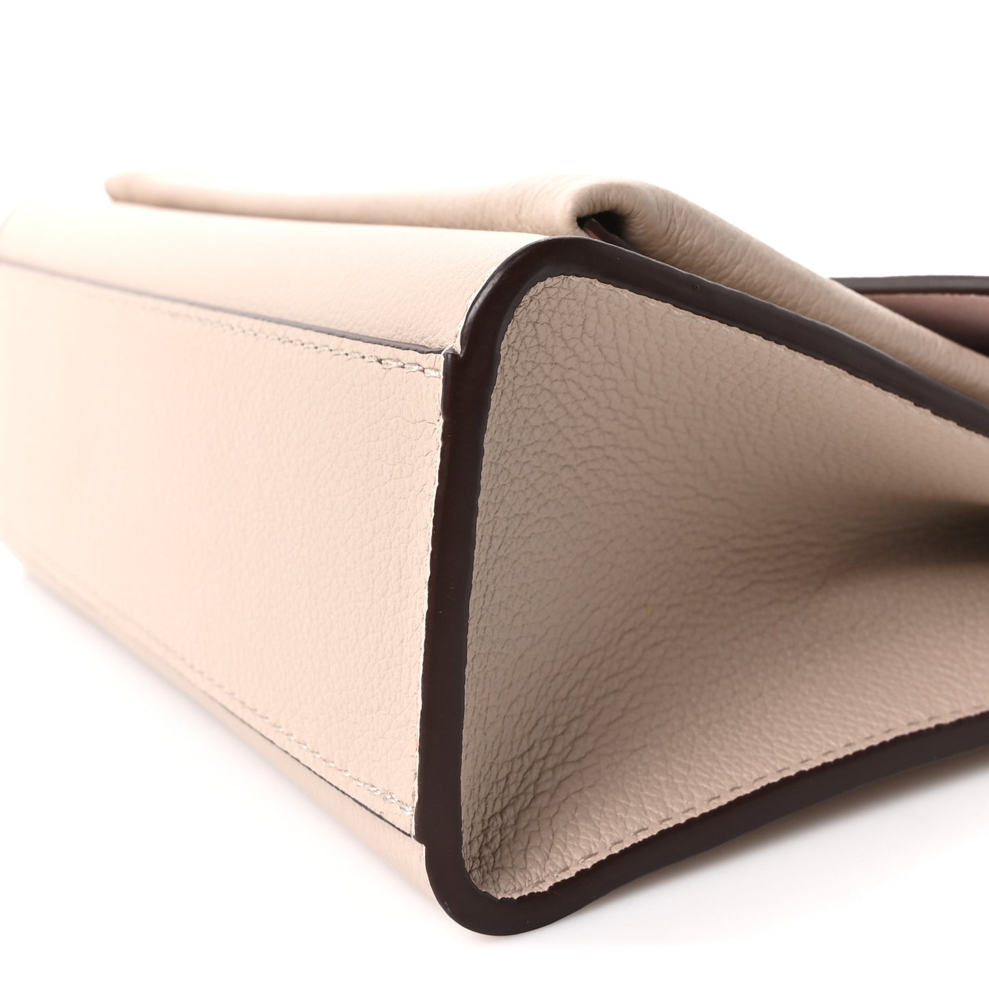 Soft Calfskin Mylockme Chain Bag BB Greige
