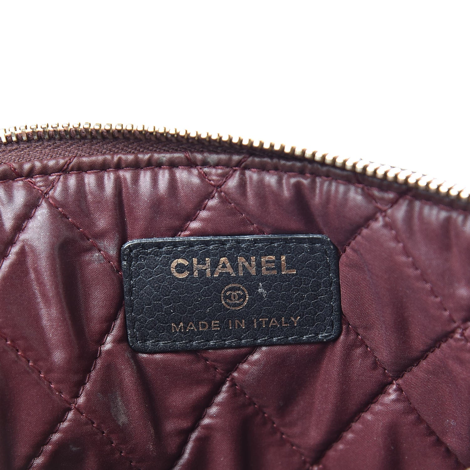 Chanel Caviar Cosmetic Case Black 5 of 6