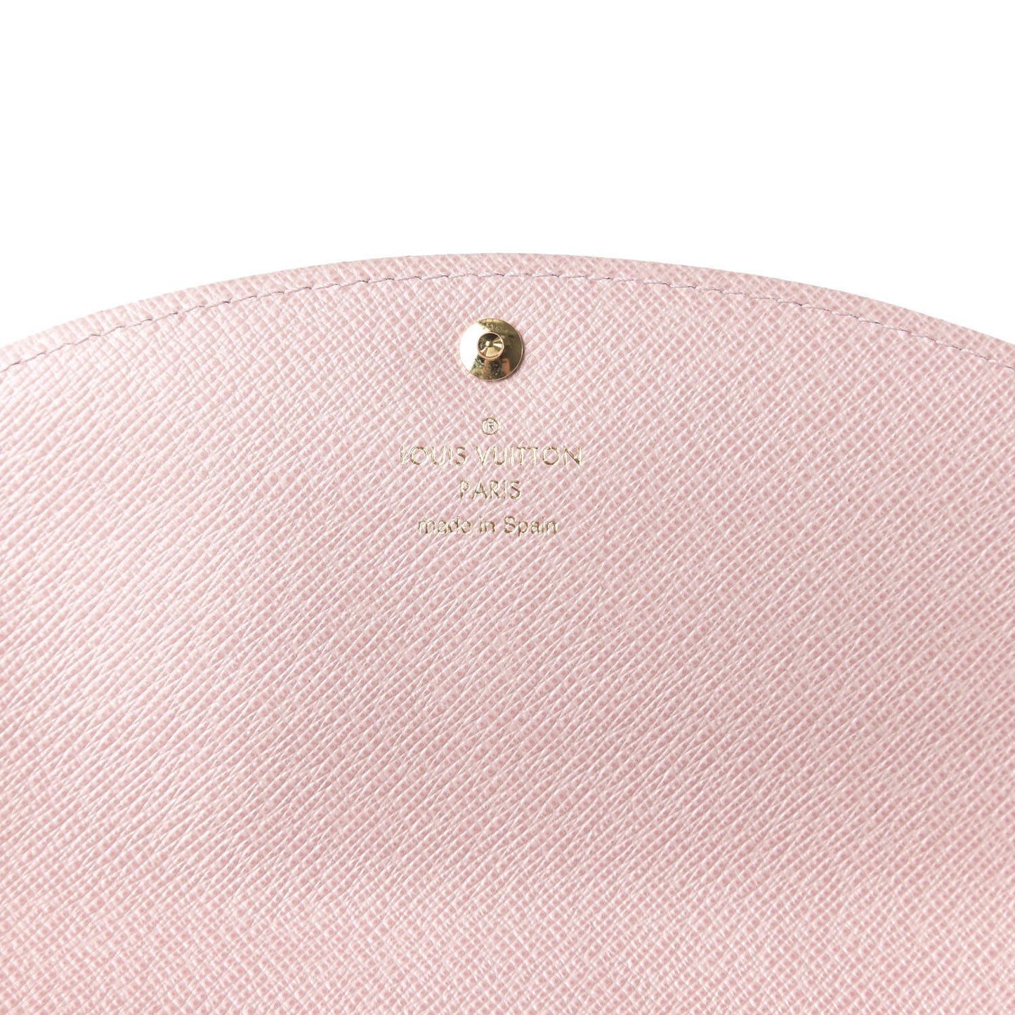 Damier Ebene Caissa Wallet Rose Ballerine