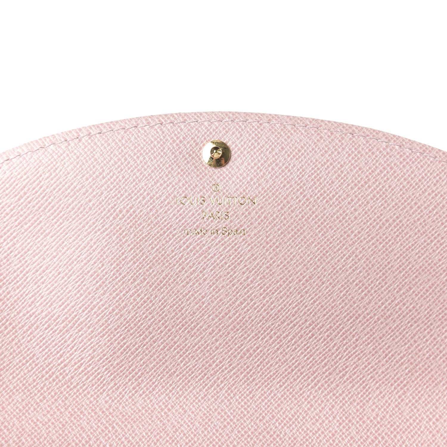 Louis Vuitton Damier Ebene Caissa Wallet Rose Ballerine 6 of 8