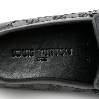 Louis Vuitton Damier Infini Hockenheim Moccasin Loafers 7 Onyx 9 of 9