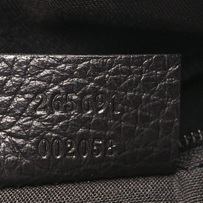 Gucci Denim Monogram Small D Silver Ring Messenger Brown 7 of 10