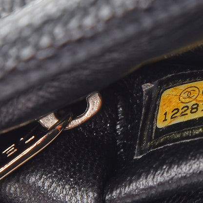 Chanel Caviar Quilted Timeless Clutch Black 7 of 8