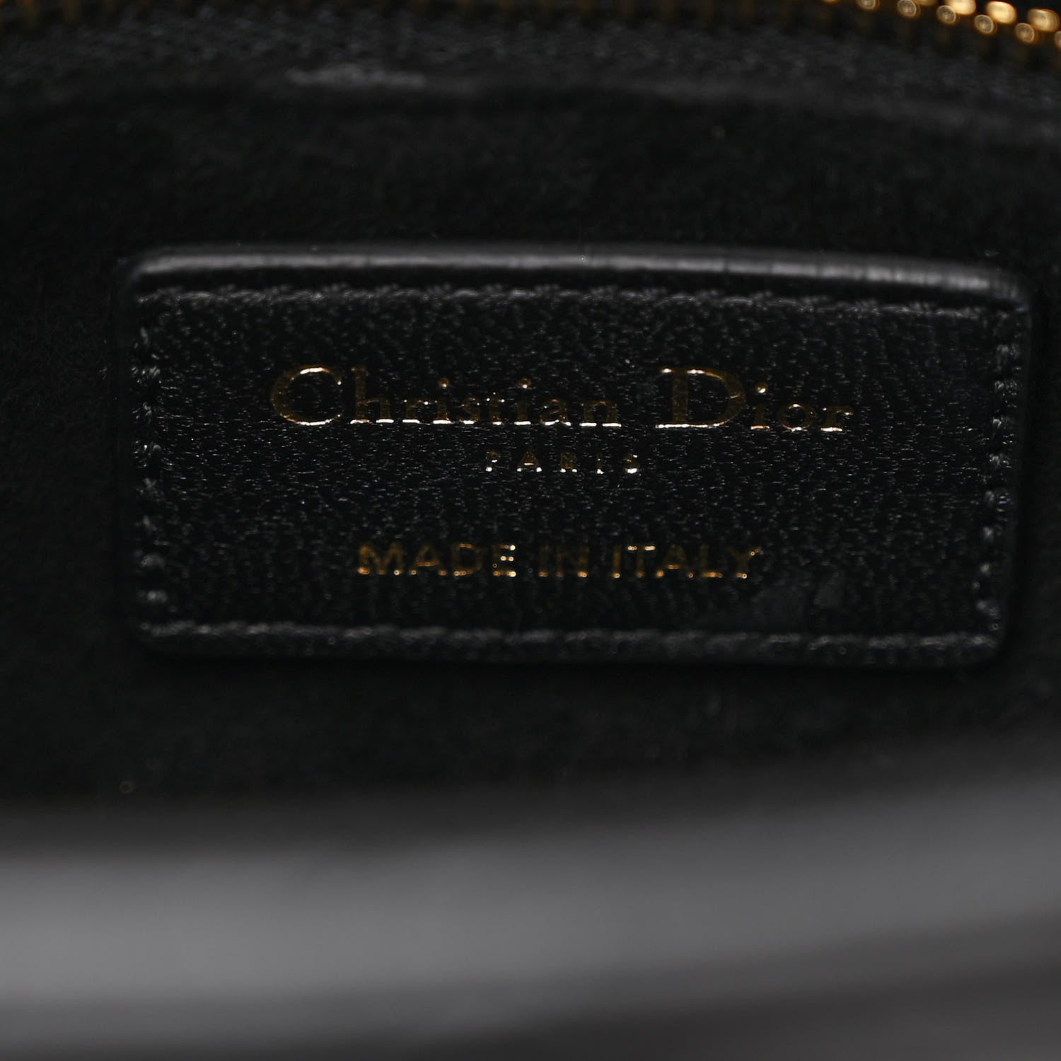 Christian Dior Lambskin Cannage Small My ABCDior Lady Dior Black 6 of 12