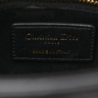 Christian Dior Lambskin Cannage Small My ABCDior Lady Dior Black 6 of 12
