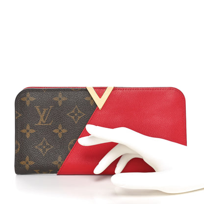 Louis Vuitton Monogram Calfskin Kimono Wallet Cherry 2 of 9