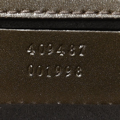 Gucci Galassia Small Padlock Shoulder Bag Platino 7 of 11