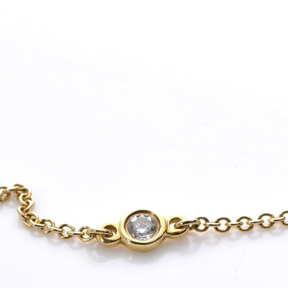 Tiffany 18K Yellow Gold Diamond .03ct Elsa Peretti Diamonds by the Yard Bracelet 4 of 7