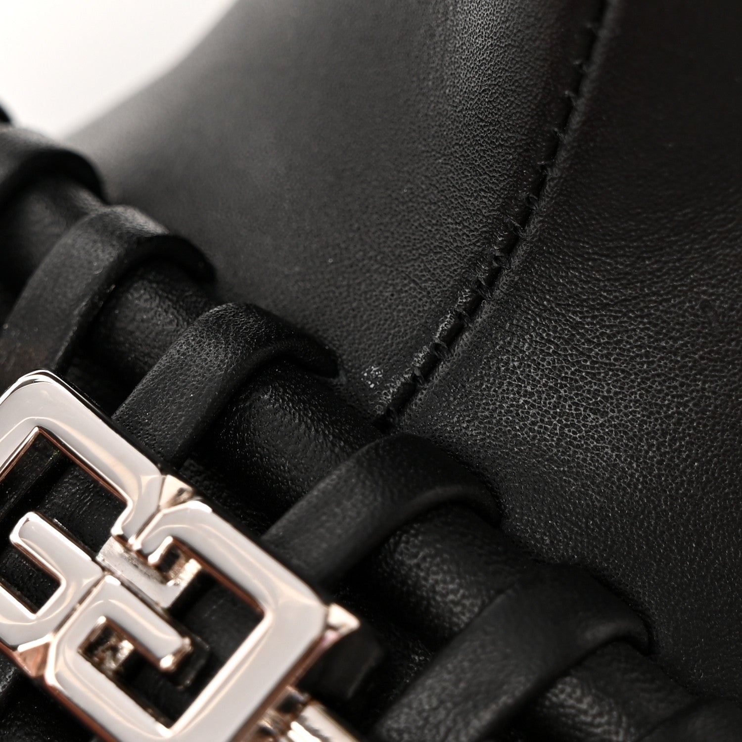 Givenchy Smooth Calfskin 4G Square Toe Boots 36 Black 14 of 14