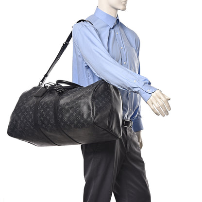 Louis Vuitton Monogram Eclipse Keepall Bandouliere 55 2 of 9